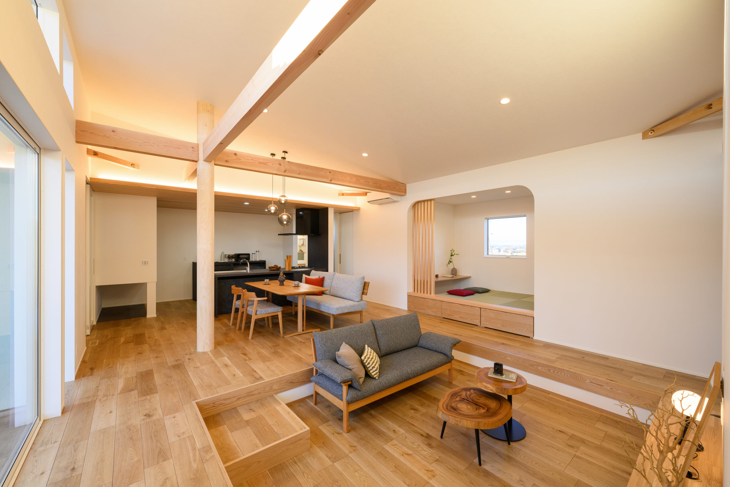 帰るとホッとするイチゴ農家の家