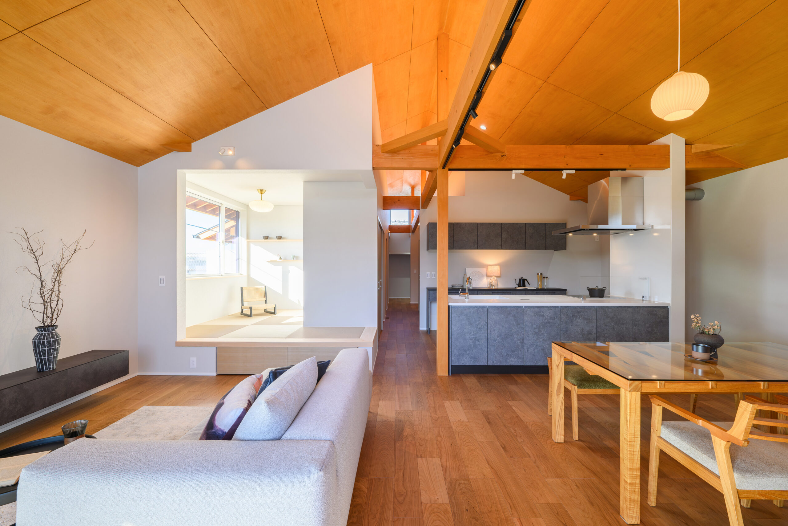 「らしさ」を加えて「らしく」暮らす平屋